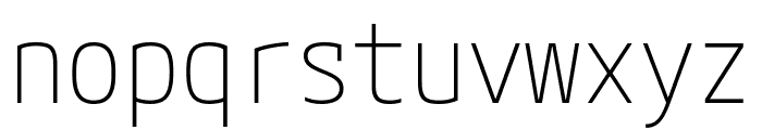 M PLUS Code Latin 200 Font LOWERCASE