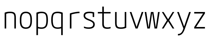 M PLUS Code Latin 300 Font LOWERCASE