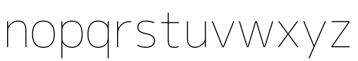 M PLUS Rounded 1c 100 Font LOWERCASE