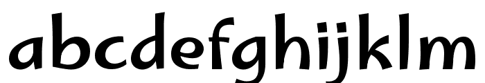 Marhey Regular Font LOWERCASE