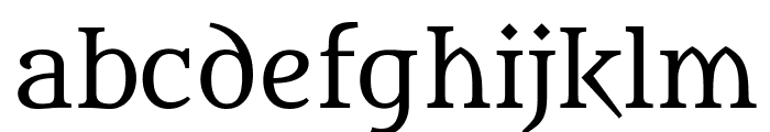 Metamorphous regular Font LOWERCASE