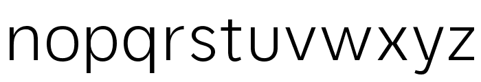 Moderustic 300 Font LOWERCASE