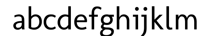 Molengo regular Font LOWERCASE