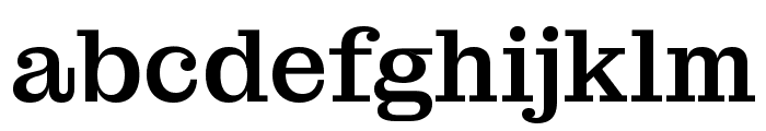 Montagu Slab 500 Font LOWERCASE