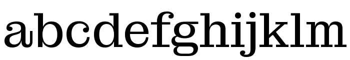 Montagu Slab Regular Font LOWERCASE