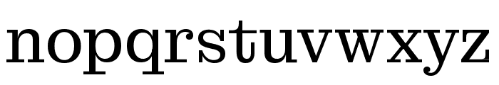 Montagu Slab Regular Font LOWERCASE