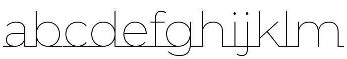 Montserrat Underline 100 FONT
