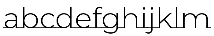 Montserrat Underline 300 FONT