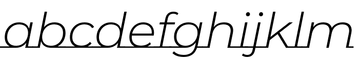 Montserrat Underline 300italic FONT