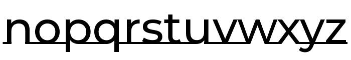 Montserrat Underline 500 Font LOWERCASE