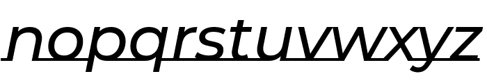 Montserrat Underline 500italic Font LOWERCASE