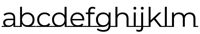 Montserrat Underline Regular FONT