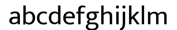 Mukta Mahee regular Font LOWERCASE