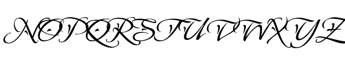 My Soul Regular Font UPPERCASE