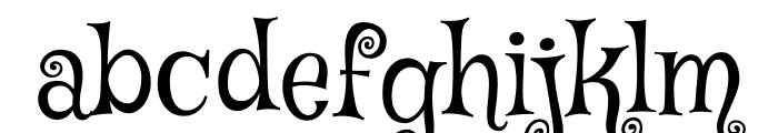 Mystery Quest regular Font LOWERCASE
