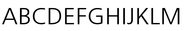 Nanum Gothic regular Font UPPERCASE