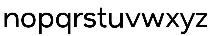 Nata Sans 500 Font LOWERCASE