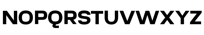 Nata Sans 800 Font UPPERCASE