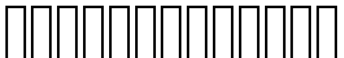 Noto Rashi Hebrew 100 Font LOWERCASE