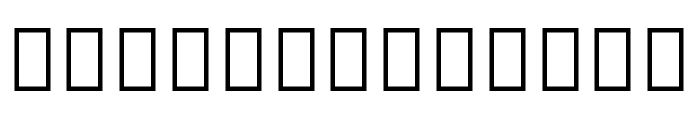 Noto Sans Armenian 100 Font LOWERCASE