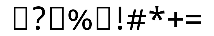 Noto Sans Gurmukhi Regular Font OTHER CHARS