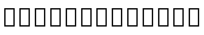 Noto Sans Symbols 2 Regular Font UPPERCASE