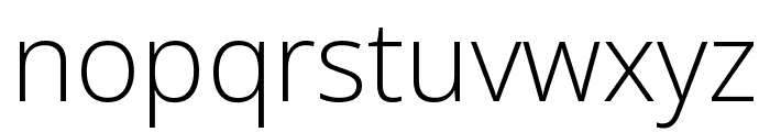 Noto Sans Syriac 200 Font LOWERCASE