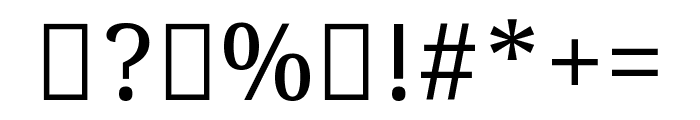 Noto Serif Devanagari Regular Font OTHER CHARS