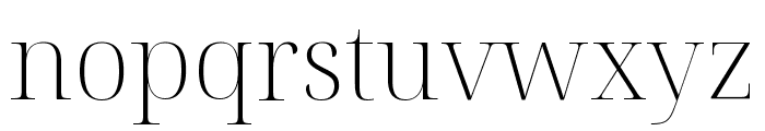 Noto Serif Display 200 Font LOWERCASE