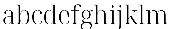 Noto Serif Display 300 Font LOWERCASE