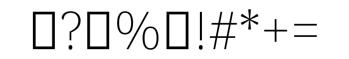 Noto Serif Gurmukhi 200 Font OTHER CHARS