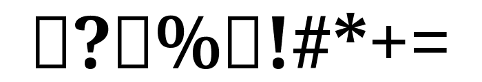 Noto Serif Gurmukhi 700 Font OTHER CHARS