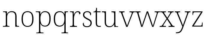 Noto Serif Hentaigana 200 Font LOWERCASE
