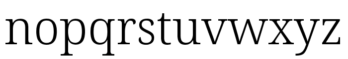 Noto Serif Hentaigana 300 Font LOWERCASE