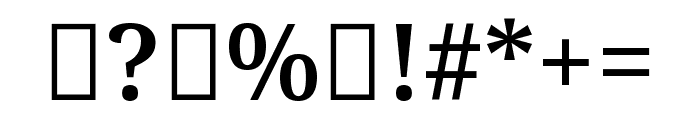 Noto Serif Kannada 600 Font OTHER CHARS