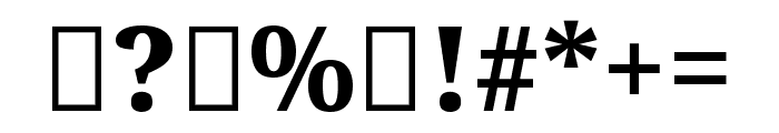 Noto Serif Kannada 800 Font OTHER CHARS
