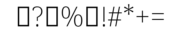 Noto Serif Malayalam 200 Font OTHER CHARS