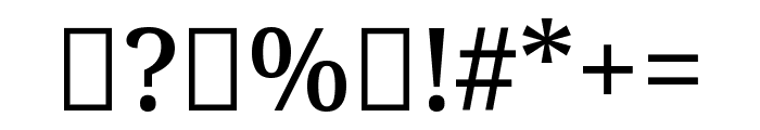 Noto Serif Malayalam 500 Font OTHER CHARS