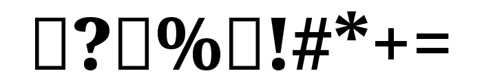 Noto Serif Malayalam 800 Font OTHER CHARS