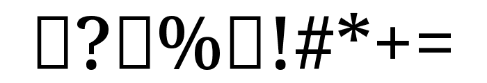 Noto Serif Tamil 500 Font OTHER CHARS