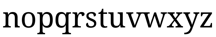 Noto Serif Vithkuqi Regular Font LOWERCASE