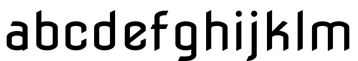 Nova Flat regular Font LOWERCASE