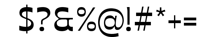 Ojuju 600 Font OTHER CHARS