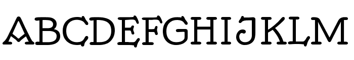 Oldenburg regular Font UPPERCASE