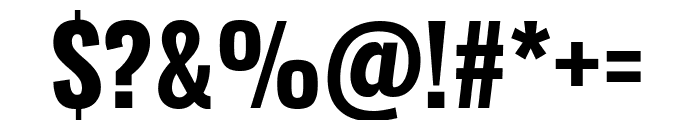 Oswald 700 Font OTHER CHARS