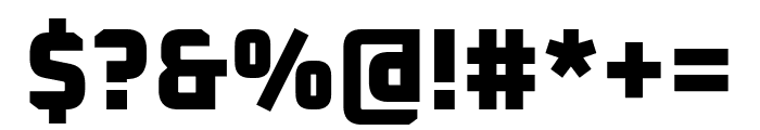 Oxanium 800 Font OTHER CHARS