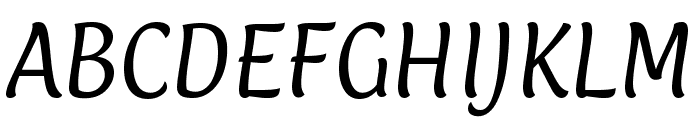 Paprika regular Font UPPERCASE