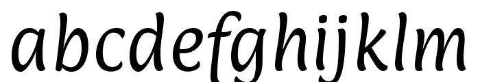 Paprika regular Font LOWERCASE