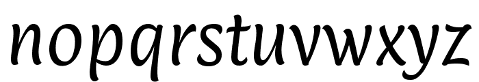 Paprika regular Font LOWERCASE