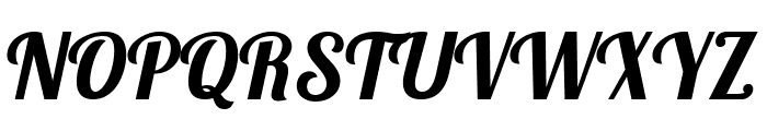 Pattaya regular Font UPPERCASE